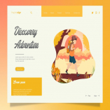 Discovery Adventure - Banner & Landing Page