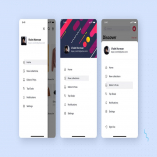 Menu - Navigation UI Mobile Template