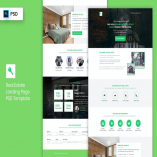 Real Estate - Landing Page PSD Template-02