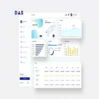 DAS Finance Dashboard Ui Light - P