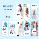 Beauty Pinterest Templates