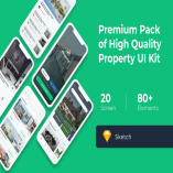 Property Mobile UI KIT for Sketch