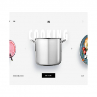 eCommerce - Cooking Items - Landing Page