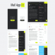 Material Design Mail App Kit for Tablet and Mobile
