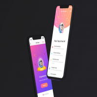 VIP Center UI concept for Dating App