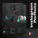 Instagram Portfolio - 9 Part grid series