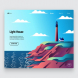 Light House - Banner & Landing Page