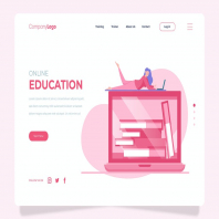 Education - Banner & Landing Page