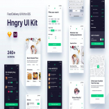 Hngry UI Kit - Food Delivery UI Kit