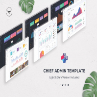 Chief - Admin Dashboard PSD Template