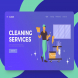 Cleaning Services Vector Illustration