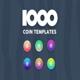 1000 Coin Templates