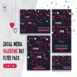 Valentines Day Social Media Template