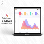 Ticket System Admin Dashboard UI Kit