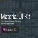 Material Design UI KIT - 300+ for XD
