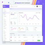 Payment Admin Dashboard UI Kit