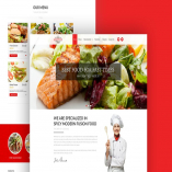 Food Restaurant Landing Page