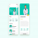 Doctor Appointment Mobile App UI Kit Template