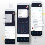 Finance Management Mobile UI Kit - TH	