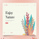 Nature - Banner & Landing Page