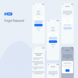 Forgot Password - Wallet Mobile UI - N	
