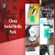 Instagram Facebook Pinterest Social Media Pack