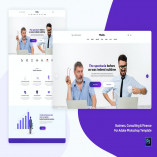 Business & Finance for Adobe Photoshop template