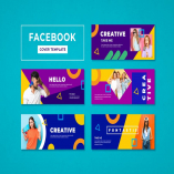 Facebook Cover Template Creative Agency