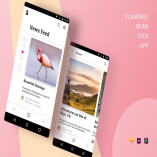 Flamingo News Feed App