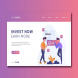Investment Business Landing Page