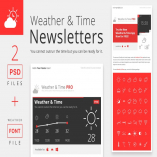 Weather and Time Newsletters