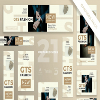 Fashion Clothes Banner Pack Template