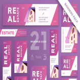 Real Estate Agency Banner Pack Template