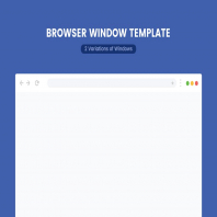 Browser Window Template