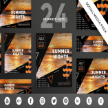 Summer Film Festival Social Media Pack Template