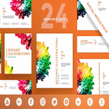 Illustration Lessons Social Media Pack Template