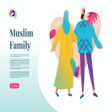 Muslim Family