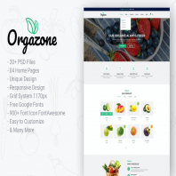Orgazone | Responsive Organic Store & Farm
