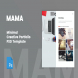 MAMA - Minimal Creative Agency Template