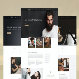 Cigawel - Barbershop PSD Template