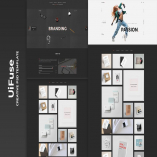 UiFuse - Creative PSD Template