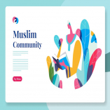 Recitation event in Muslim community