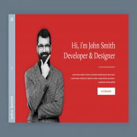 JS - Personal Web Page PSD Template
