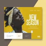 Clothing & Fashion - Landing Page