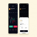 Crypto Exchange Mobile App UI Kit