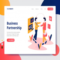 Business Partnership - Landing Page