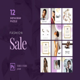 Instagram Puzzle Fashion Sale