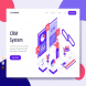 CRM System - Landing Page