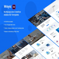 WAYA - Multipurpose Creative Adobe XD Template