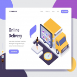 Online Delivery - Landing Page